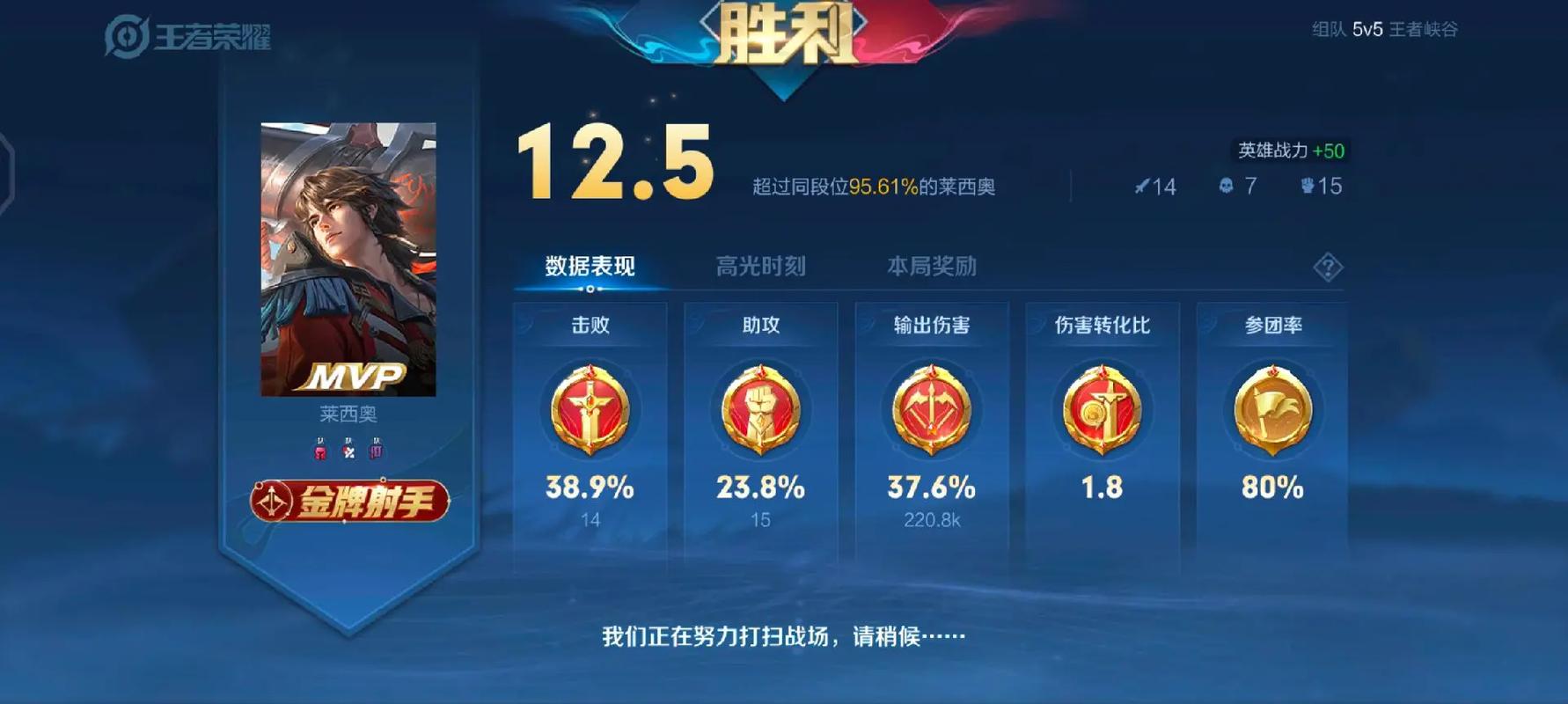 王者榮耀殺敵升級(jí)表？王者榮耀擊殺最低多少錢？-第6張圖片-猴鯊游戲