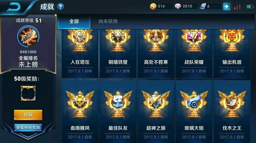 王者榮耀成就比較高幾級，王者榮耀成就等級達到一定等級有什么獎勵-第3張圖片-猴鯊游戲