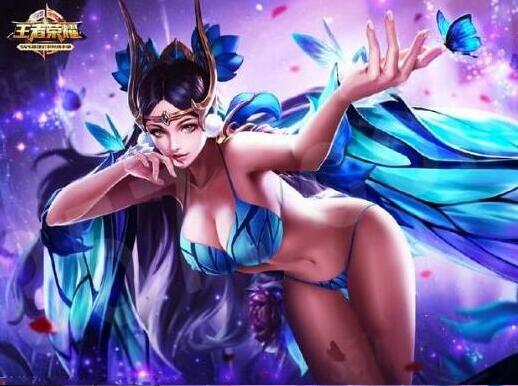 王者榮耀女貂蟬泳裝，王者榮耀貂蟬泳裝最美圖片？-第8張圖片-猴鯊游戲