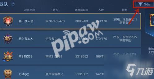 王者榮耀的小隊在那，王者榮耀的小隊在哪兒？-第3張圖片-猴鯊游戲