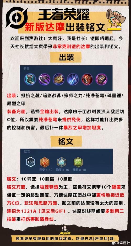 王者榮耀達(dá)摩打野怪，王者達(dá)摩打野出裝-第4張圖片-猴鯊游戲