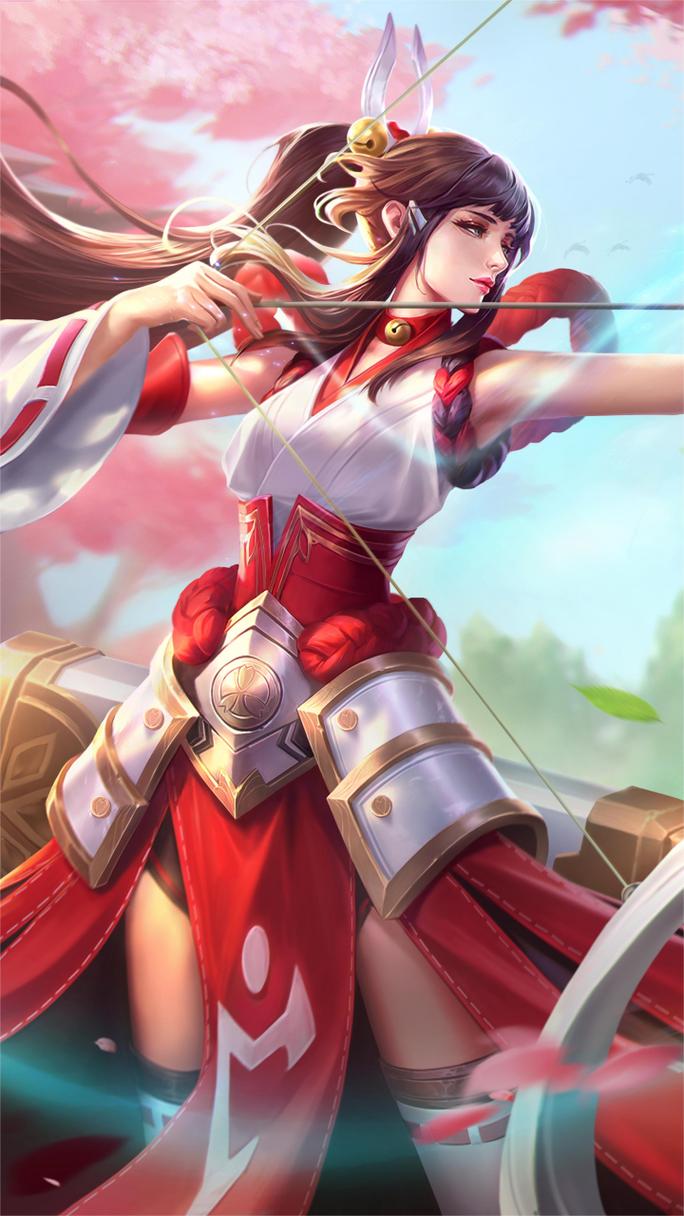 怎么畫(huà)王者榮耀版射手女神，王者榮耀射手簡(jiǎn)筆畫(huà)-第5張圖片-猴鯊游戲