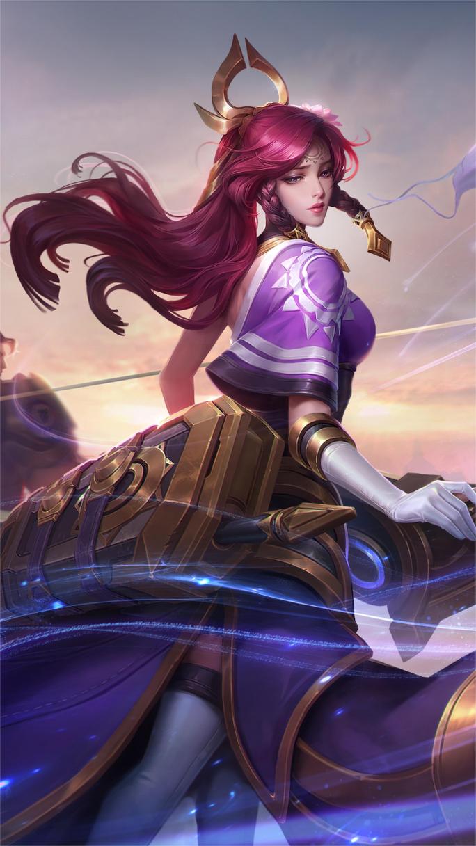怎么畫(huà)王者榮耀版射手女神，王者榮耀射手簡(jiǎn)筆畫(huà)-第7張圖片-猴鯊游戲