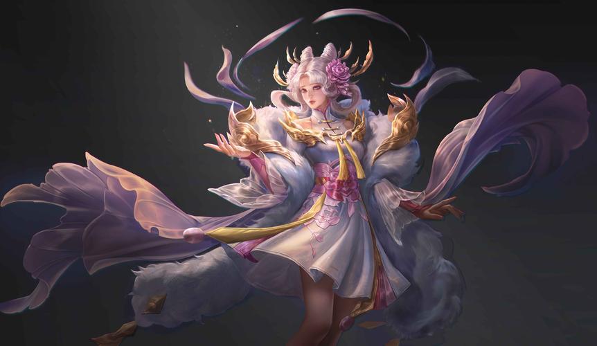 怎么畫(huà)王者榮耀版射手女神，王者榮耀射手簡(jiǎn)筆畫(huà)-第8張圖片-猴鯊游戲