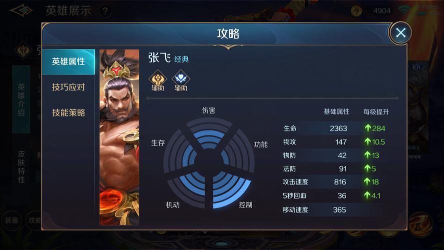 張飛沖王者榮耀技巧？王者榮耀 張飛攻略？-第4張圖片-猴鯊游戲