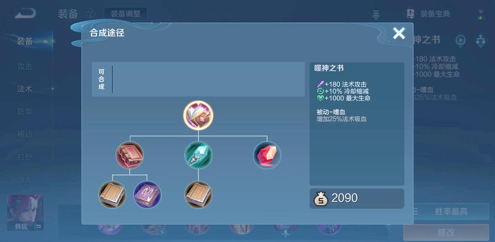 王者榮耀裝備合成技巧，王者榮耀裝備合成圖？