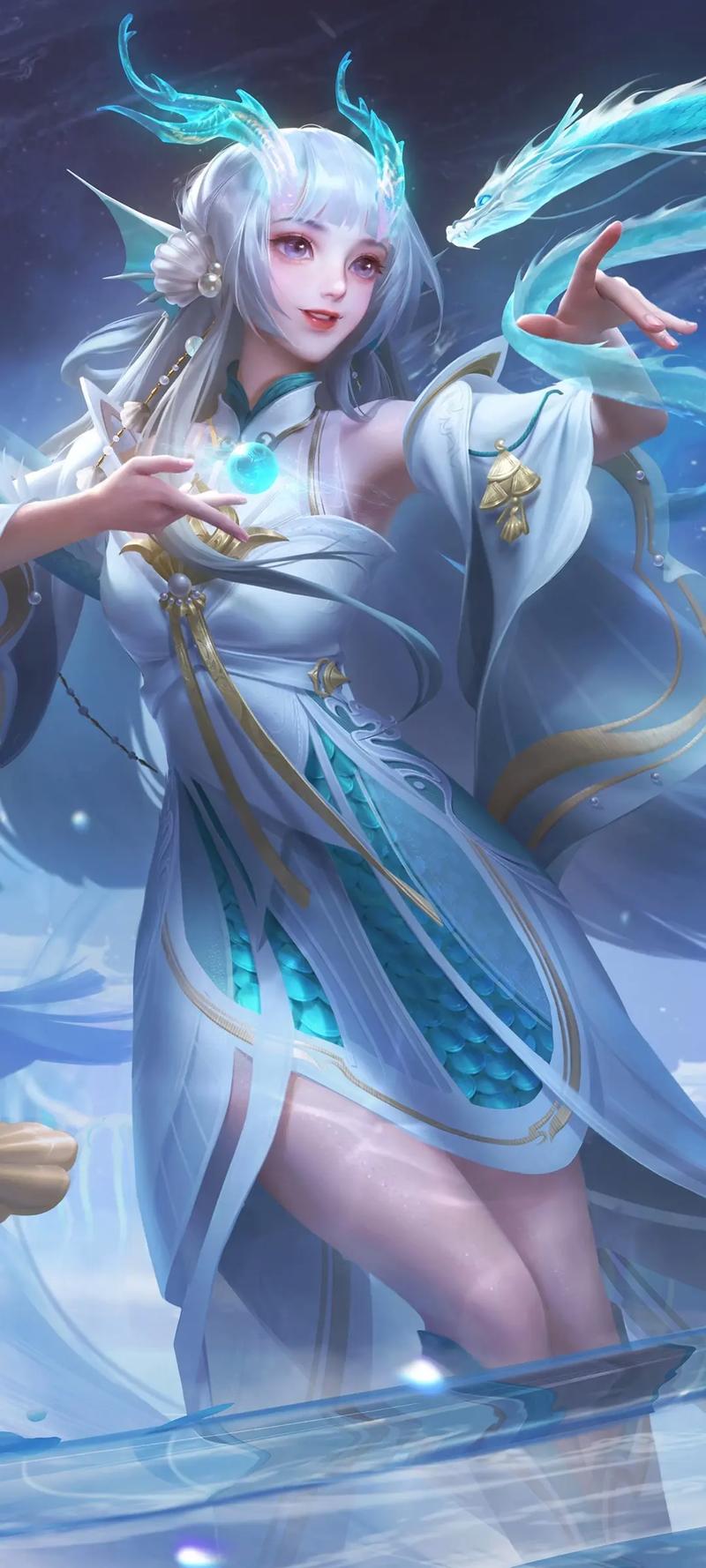 王者榮耀西施青龍游影？王者榮耀西施青龍游影去布料？-第5張圖片-猴鯊游戲