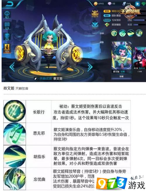 王者榮耀蔡文姬技能選什么，王者蔡文姬技能用什么？-第8張圖片-猴鯊游戲