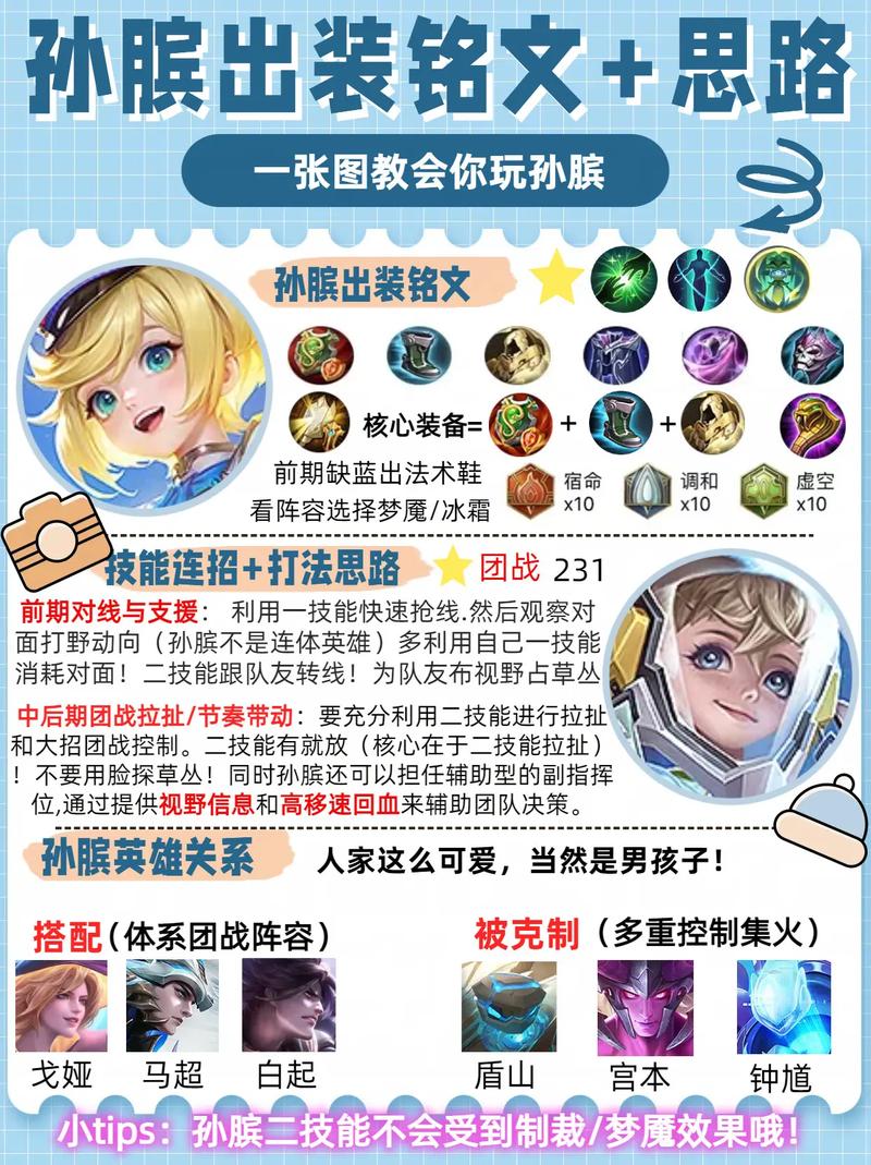 王者榮耀孫臏的出裝，王者榮耀孫臏出裝攻略？